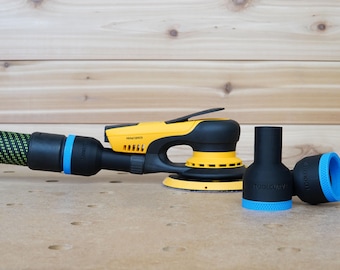 Adaptador de manguera de 36 mm para lijadora Mirka Deros, compatible con manguera Festool de 36 mm