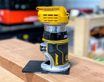 Dewalt Router Extended Base Plate for - DCW600B 20v & DWP611