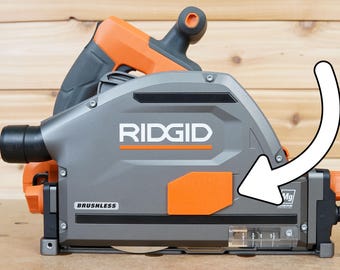 Cubierta del eje de la sierra de mesa compatible con la sierra de mesa Ridgid para una mejor recolección de polvo