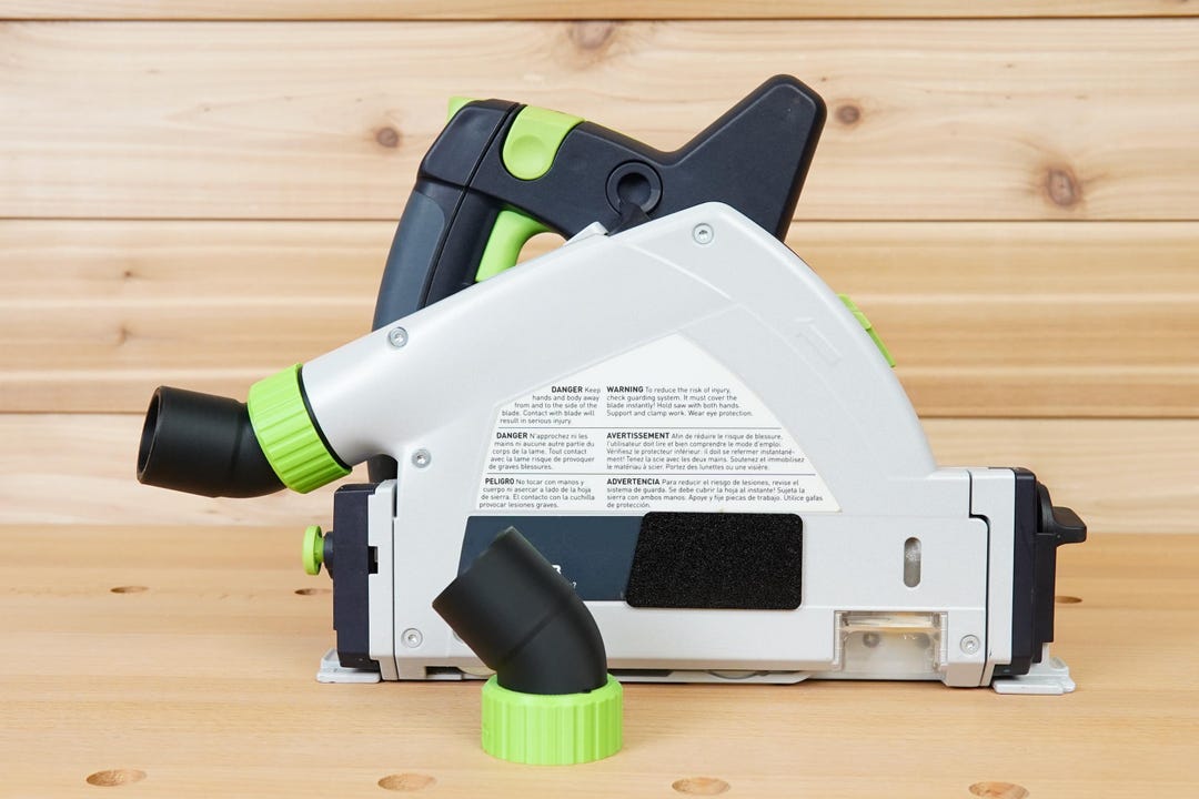 No Snag Dust Adapter for Festool Track Saw - 1-1/4