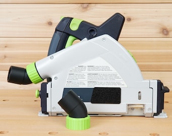 No Snag Dust Adapter for Festool Track Saw - 1-1/4" & 1-7/8 Hoses