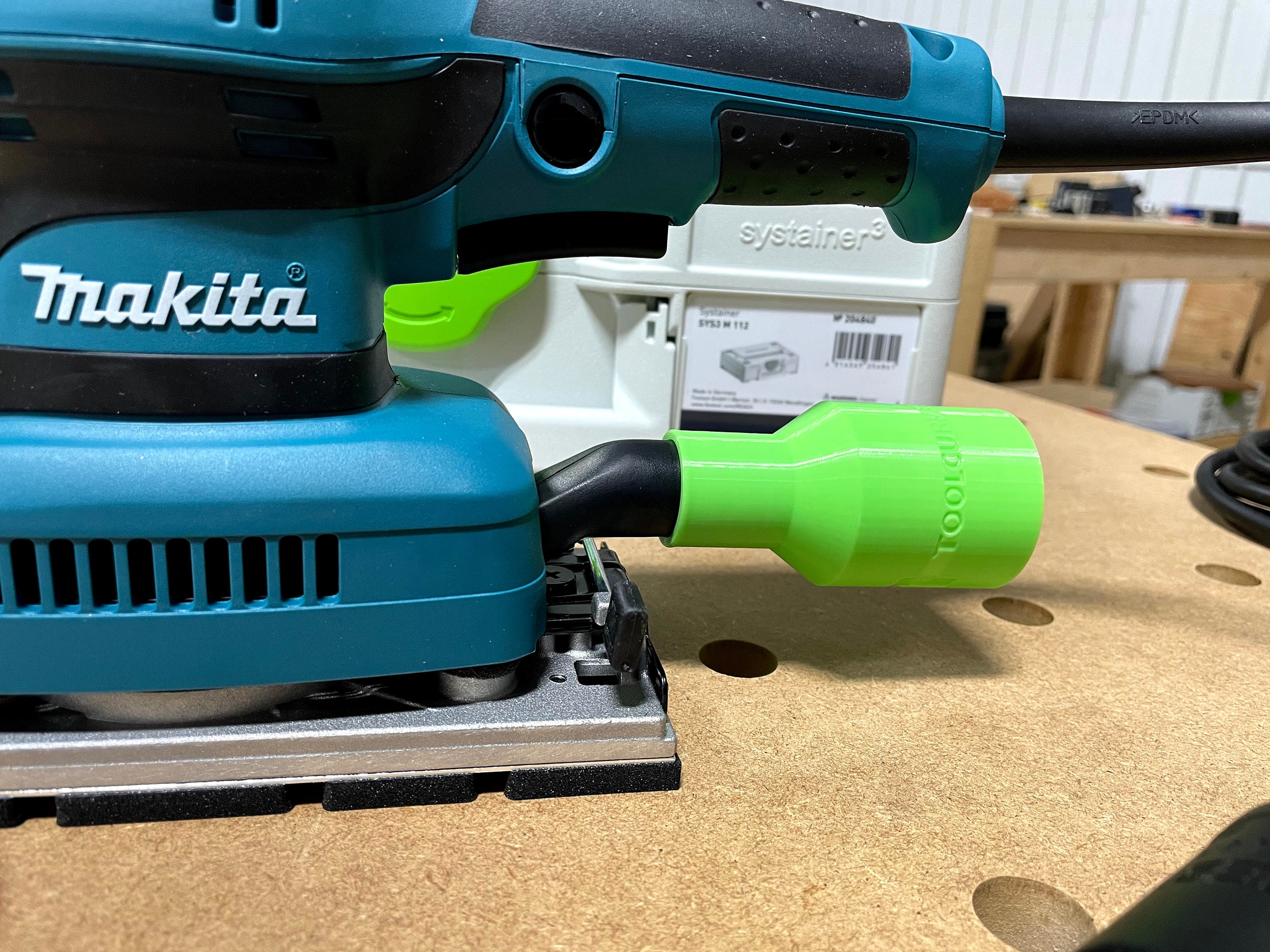 Festool Dust Extractor Adapter for Makita 1/3 Sheet Finishing Etsy UK