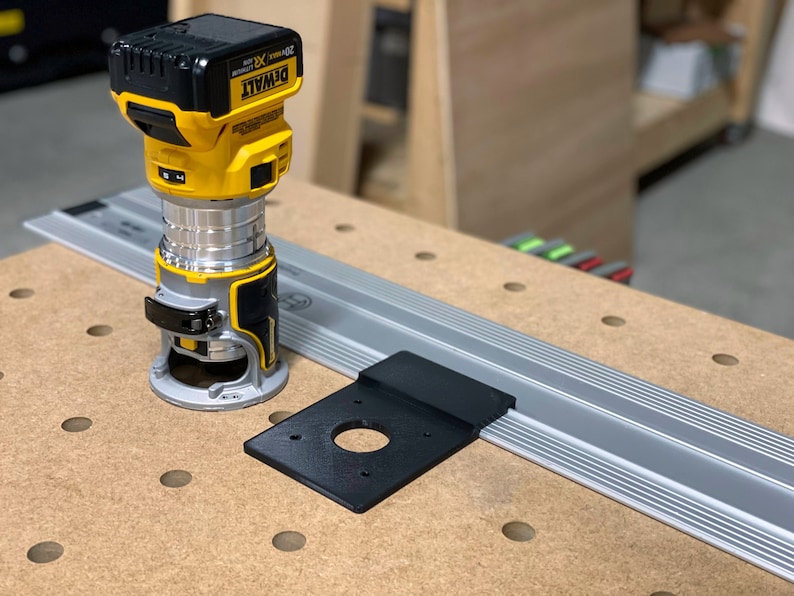 Dewalt Router Adapter for Bosch & Mafell Track Saw Guide Rails Etsy UK