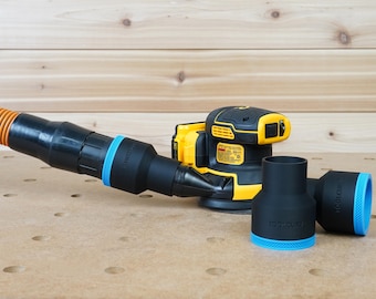 2 1/2" Verkstadsdammsugsslangadapter för Dewalt-slipmaskin