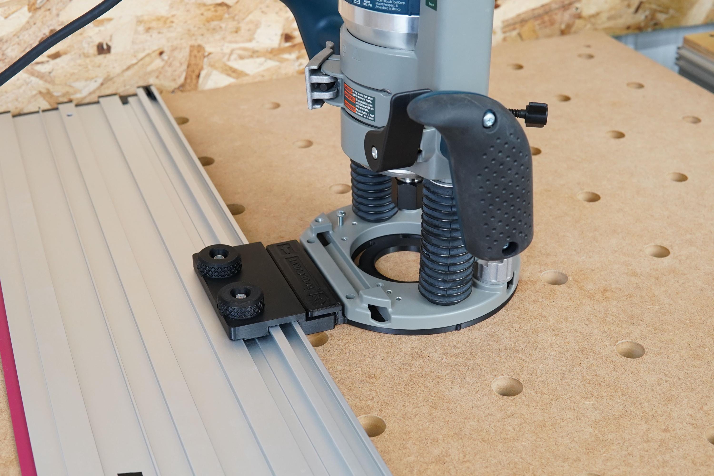 Bosch 1617 Router Adapter for Milescraft Track Saw Guide Rails - Etsy