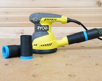 Adaptador de manguera de 27 mm para lijadora Ryobi, compatible con manguera Festool de 27 mm.