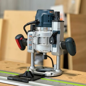 LR 32 Hole Drilling System for Bosch MR23EVS Router, Compatible with Festool LR32 Rail