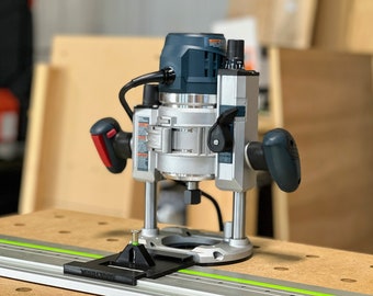 LR 32 Hole Drilling System for Bosch MR23EVS Router, Compatible with Festool LR32 Rail