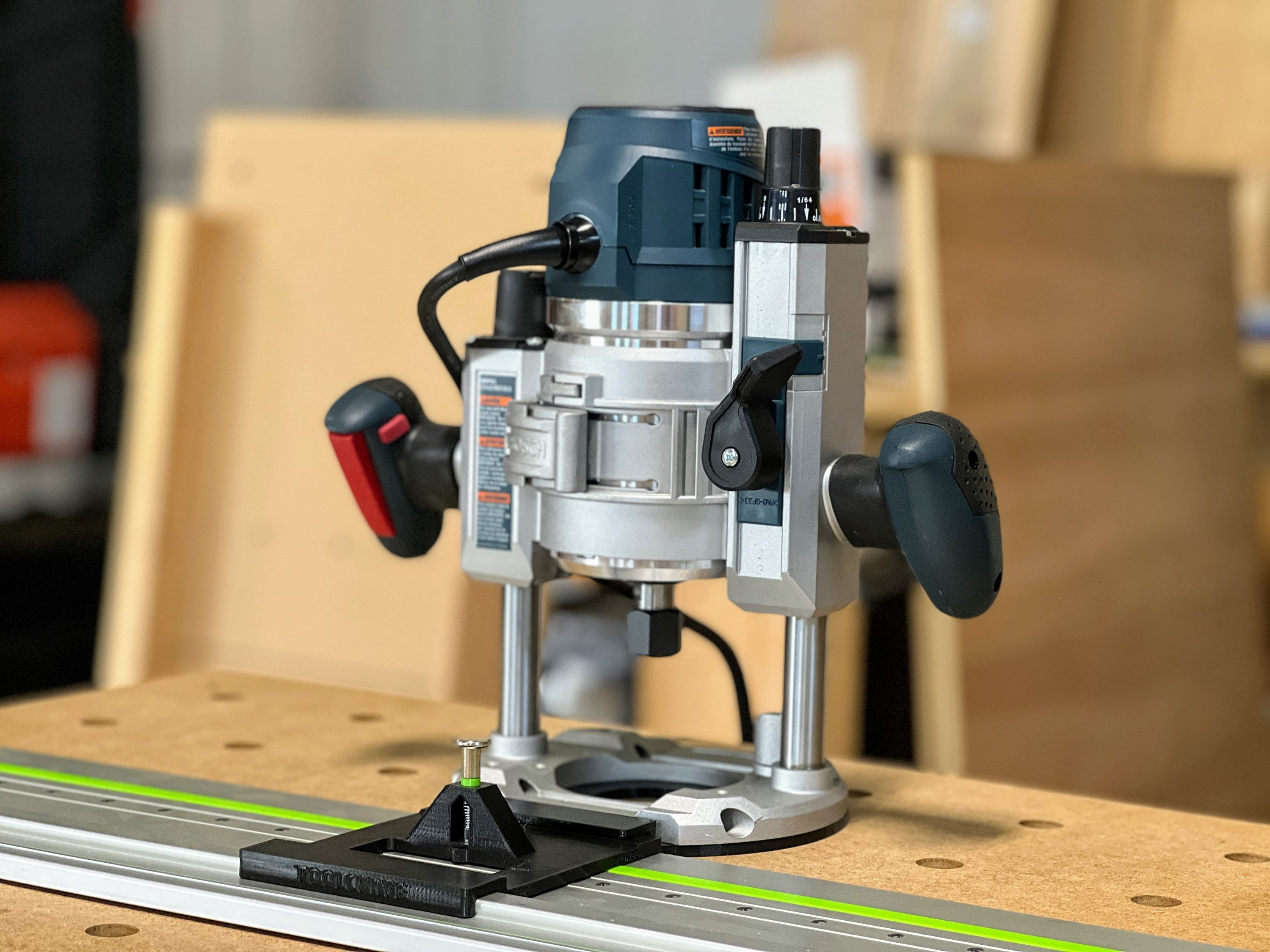 LR 32 Hole Drilling System for Bosch MR23EVS Router, Compatible