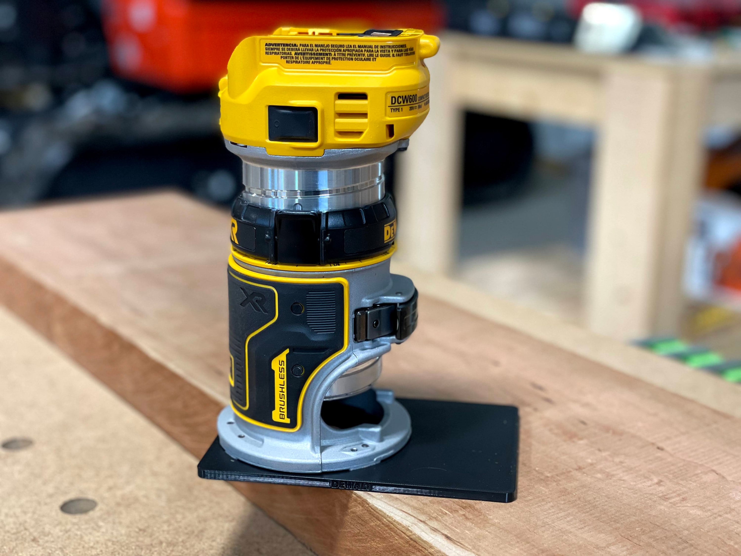 Dewalt Router Extended Base Plate for DCW600B 20v & DWP611 Etsy UK