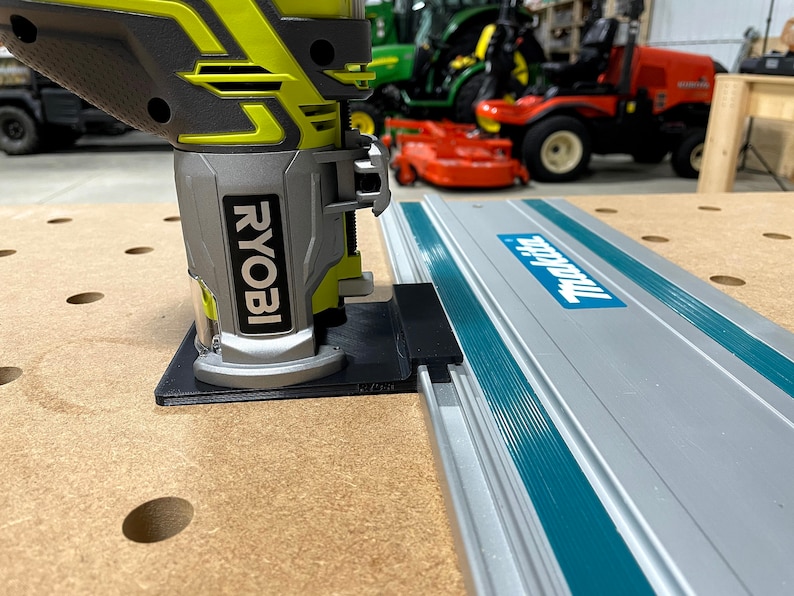 Ryobi Router Adapter to Makita Track Saw Guide Rail Ryobi Etsy Canada
