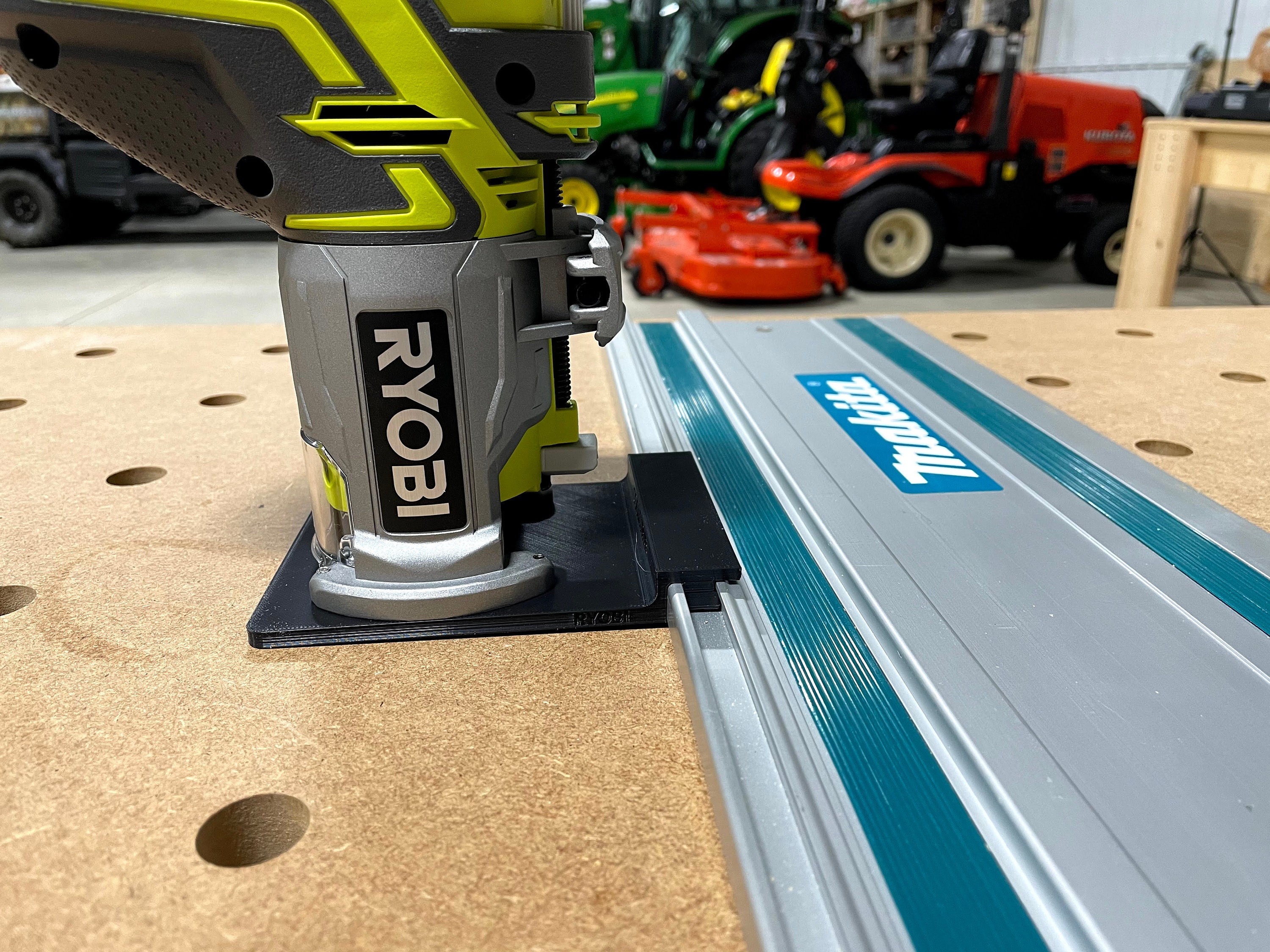 Ryobi Router Adapter to Makita Track Saw Guide Rail Ryobi Etsy Canada