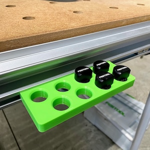 Bench Dog Storage Holder for Festool MFT/3 Table - Store 8 Bench dogs
