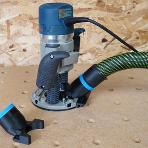 36mm Hose Adapter for Bosch 1617 EVS Plunge Base Router, Compatible with Festool 36mm Hose