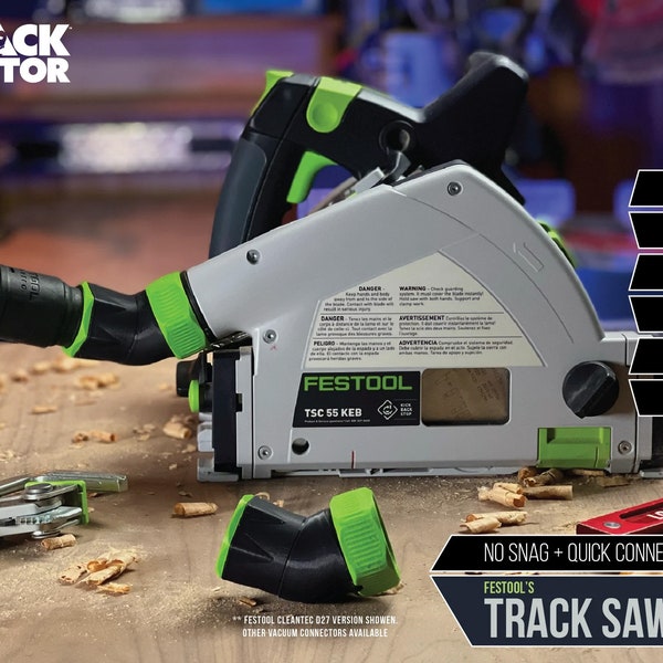 Festool Track Saw No Snag Dust Port - 27mm