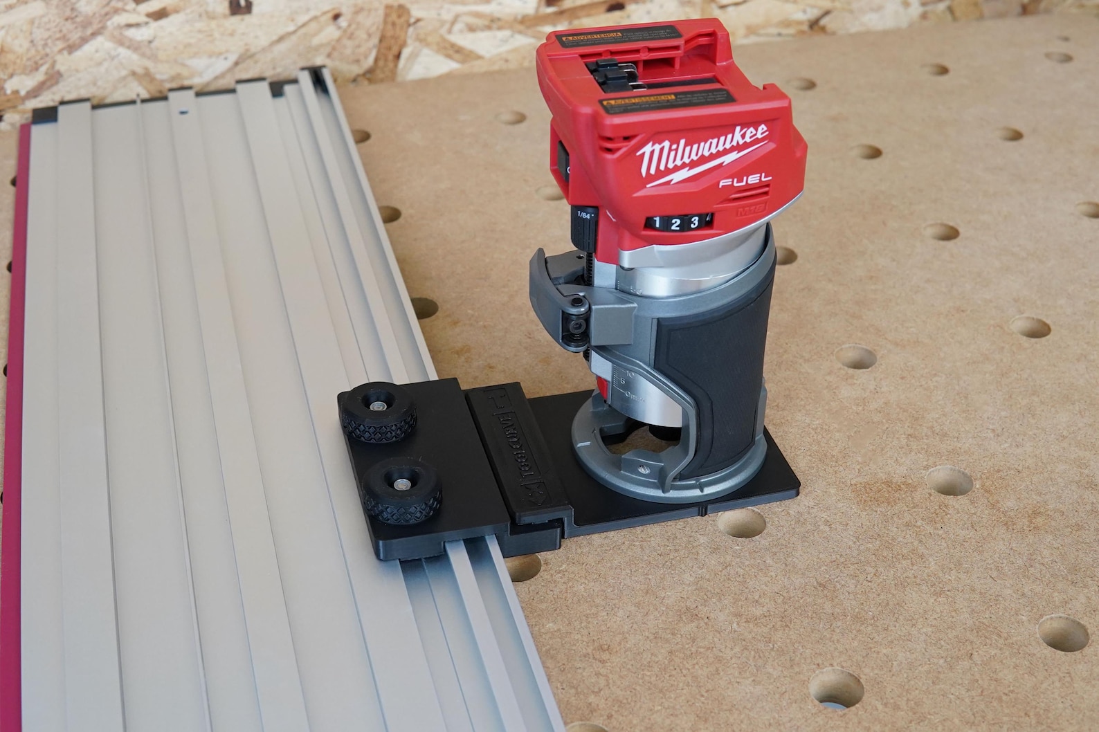 Milwaukee Router Adapter for Milescraft Track Saw Guide Rails - Etsy