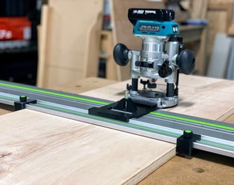 LR 32 Hole Drilling System for Makita Plunge Base Router, Compatible with Festool LR32 Rail