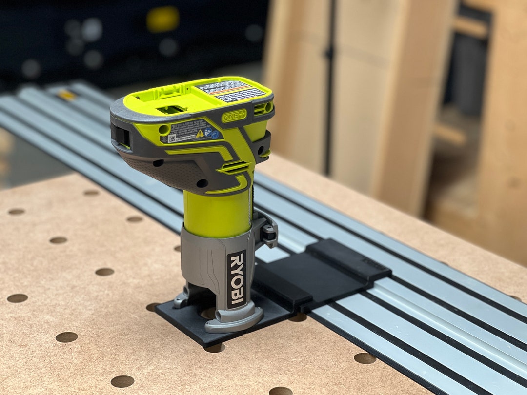 Ryboi Router Adapter for Dewalt Track Saw Guide Rail Etsy