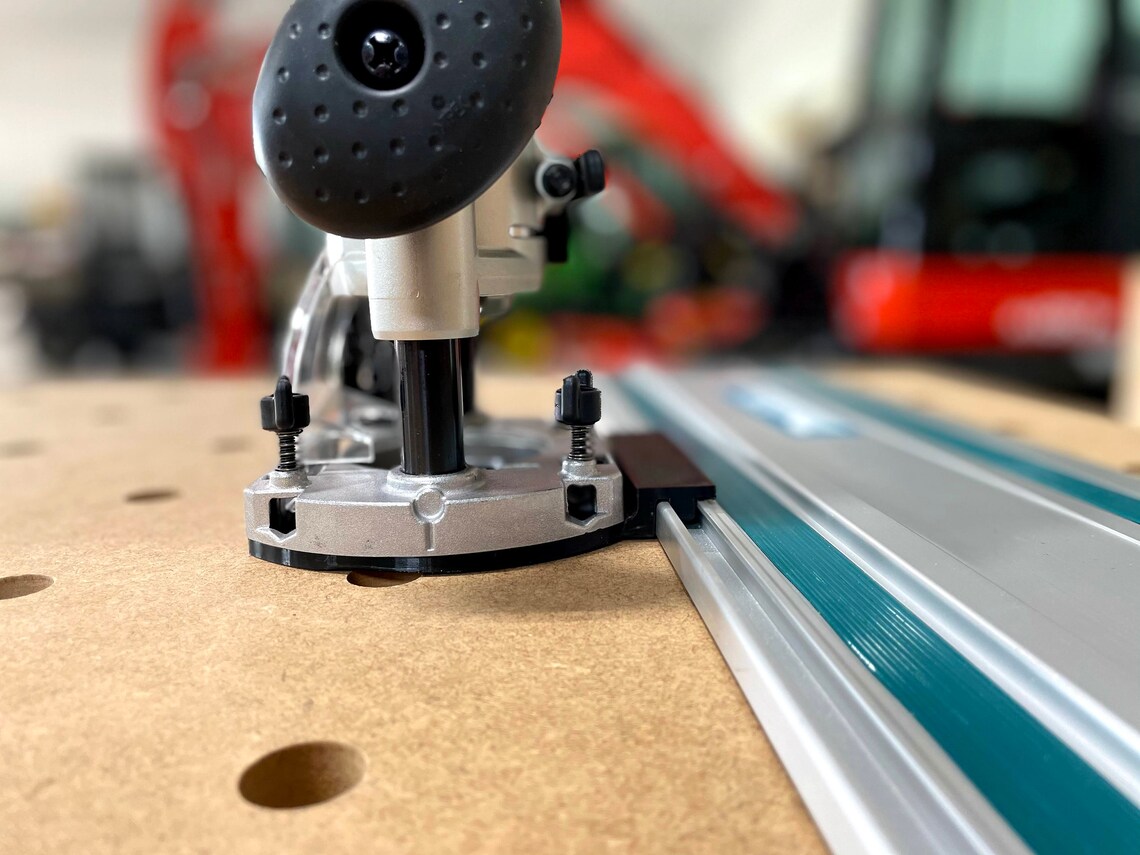 Makita Router Adapter to Makita Track Saw Guide Rail for Etsy