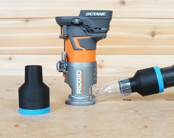1 17/8 Zoll Shop Vac Schlauchadapter für Ridgid 18v Fräser