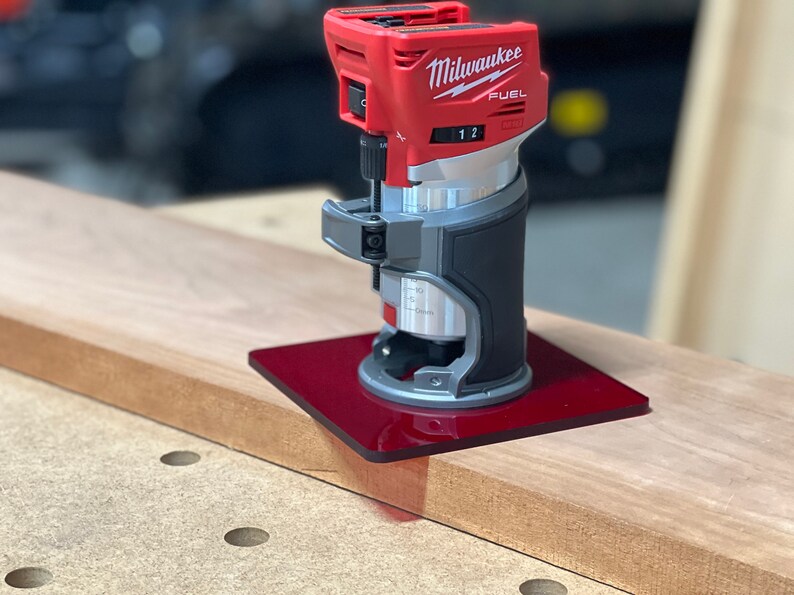 Milwaukee Router 6x6 in Acrylic Base Plate for M18 272320 Etsy