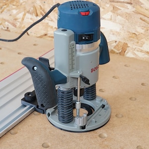Bosch 1617 Router Adapter for Milescraft Track Saw Guide Rails