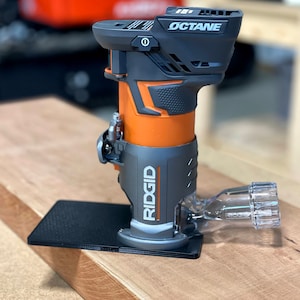 Ridgid 18V トリムルーター用 Ridgid ルーター拡張ベースプレート