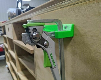 Festool Quick Clamp X4 Wall Mount for Festool, Beesey MFT & Rail Hand  Clamps 