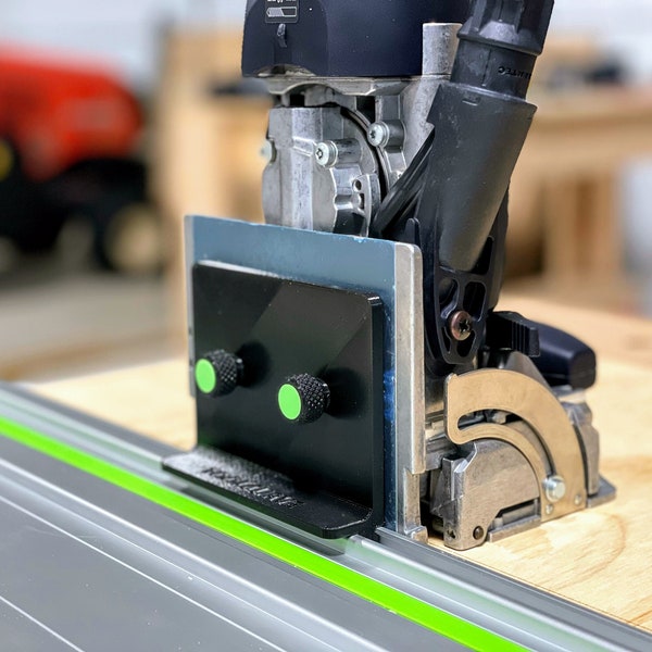 Conector de riel Festool Domino: conecte su DF 500 al riel guía