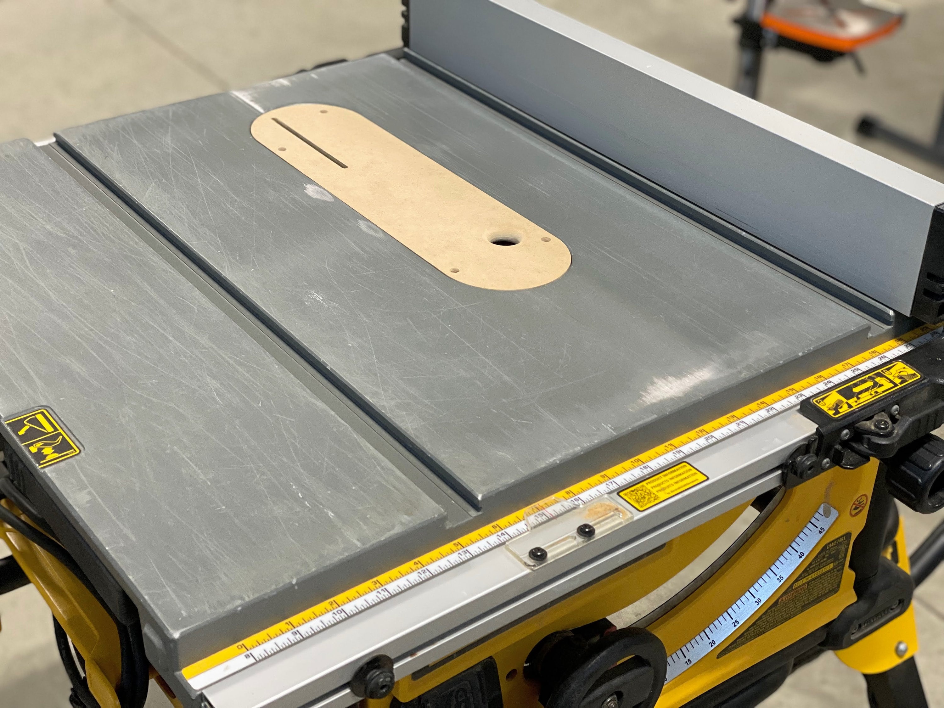 Dewalt Table Saw Zero Clearance Insert DWE7491 DWE7491RS Etsy