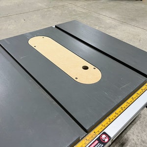 DeWalt Table Saw Dado Zero Clearance Insert - DWE7491, DWE7491RS, DWE7480, DWE7499