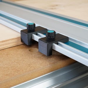 Makita Guide Rail Drop Stops - Pair of 2 for Makita Track Saw Guide Rails