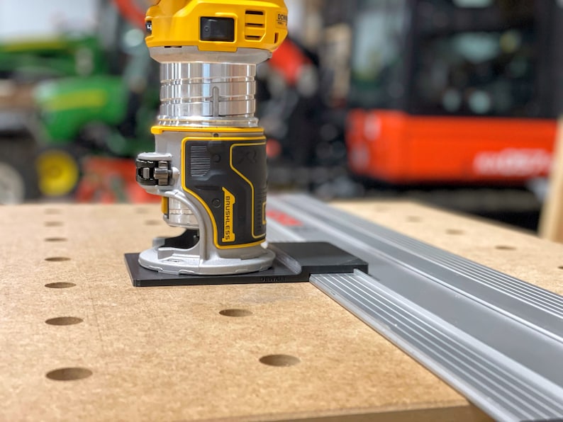 Dewalt Router Adapter for Bosch & Mafell Track Saw Guide Rails Etsy UK