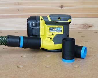 Adaptador de manguera de 27 mm para lijadora Ryobi de 18 V, compatible con manguera Festool de 27 mm