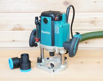 36mm Hose Adapter for Makita 3-1/4" HP Router, compatible with Festool 36mm Hose