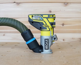 Adaptador de manguera de 36 mm para enrutador Ryobi compatible con manguera Festool de 36 mm