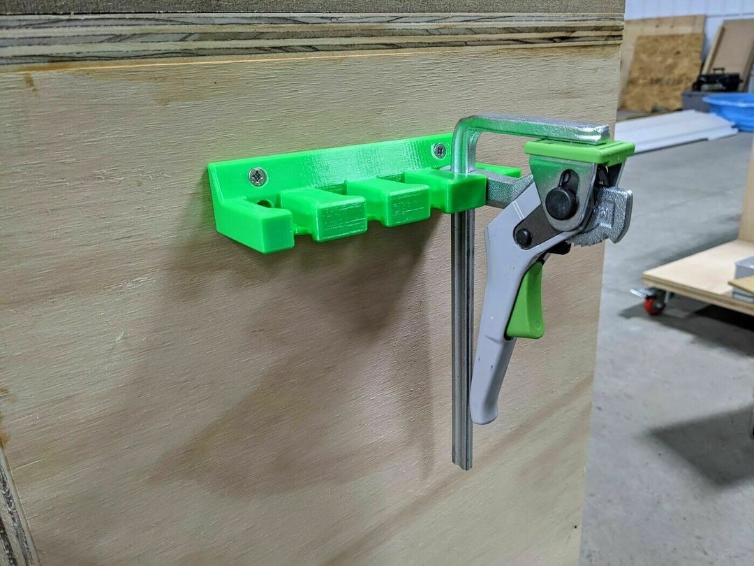 Festool Quick Clamp X4 Wall Mount for Festool, Beesey MFT & Rail Hand Clamps Etsy