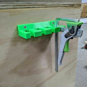 Festool Quick Clamp X4 Wall Mount for Festool, Beesey MFT & Rail Hand Clamps