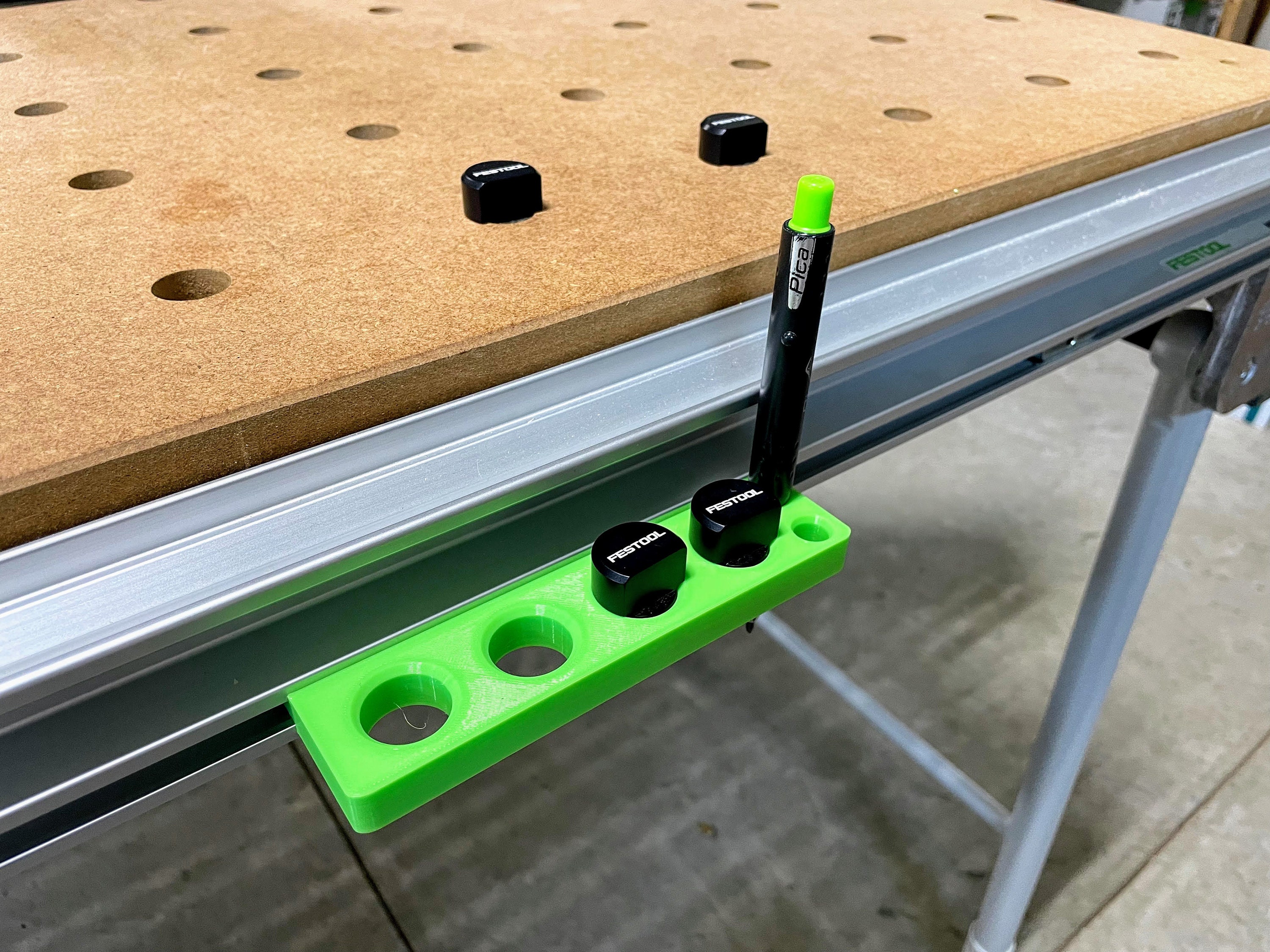 Festool MFT/3 Table Bench Dog Storage Holder Store 4 Bench Etsy