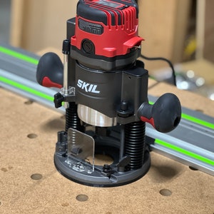 Adaptador de enrutador de inmersión Skil para rieles de sierra de pista Makita Festool RT1322-00