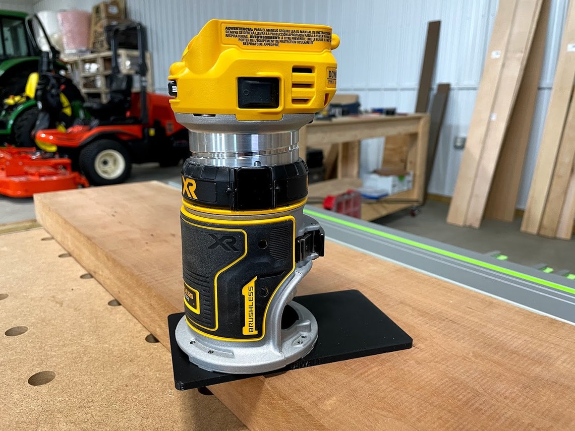 Dewalt Router Extended Base Plate for DCW600B 20v & DWP611 Etsy