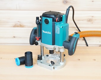 1-1/4" Shop Vac Hose Adapter for Makita 3-1/4" HP Router