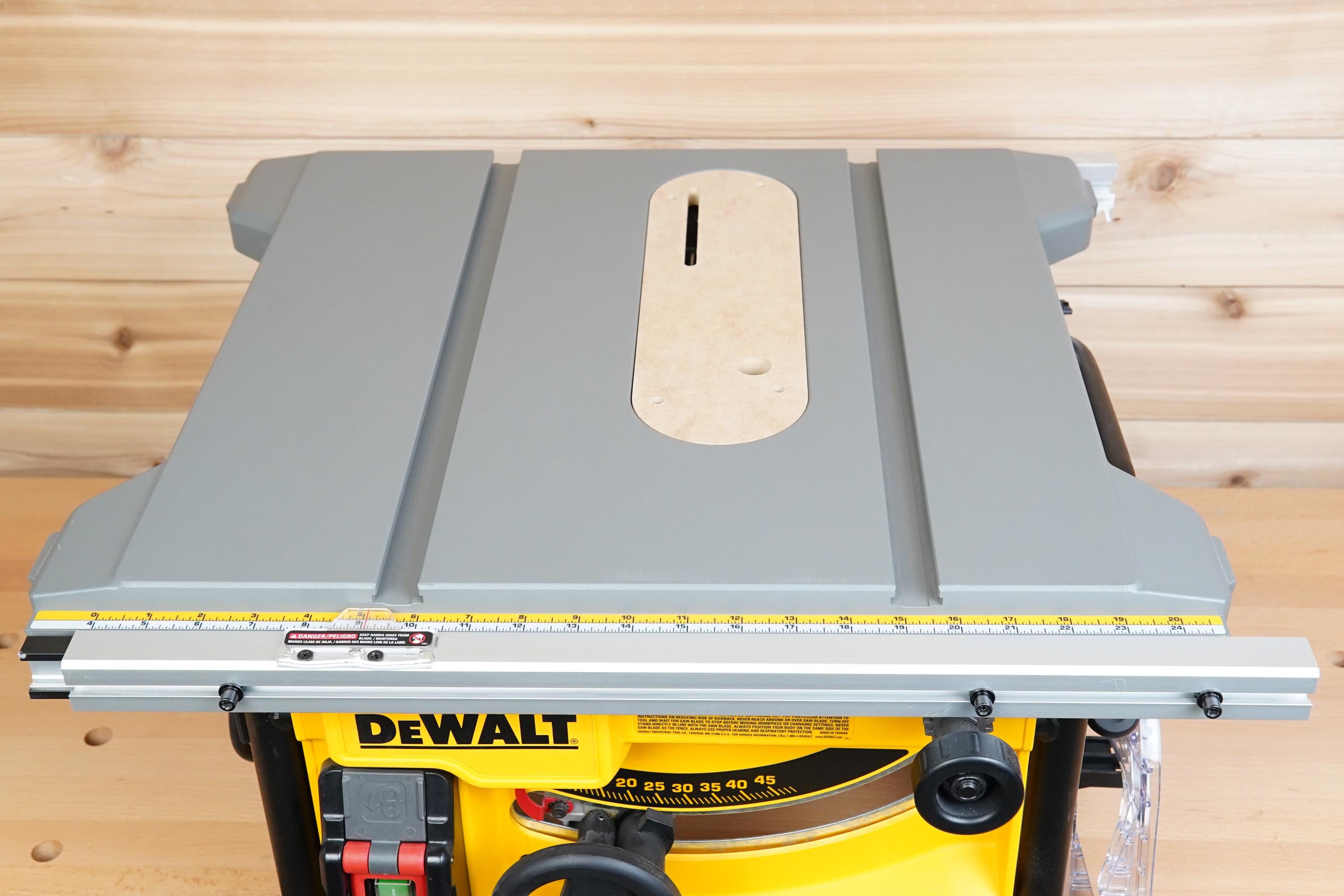 Zero Clearance Insert Dewalt 8-1/4″ Table Saw - DWE7485 - Etsy Israel
