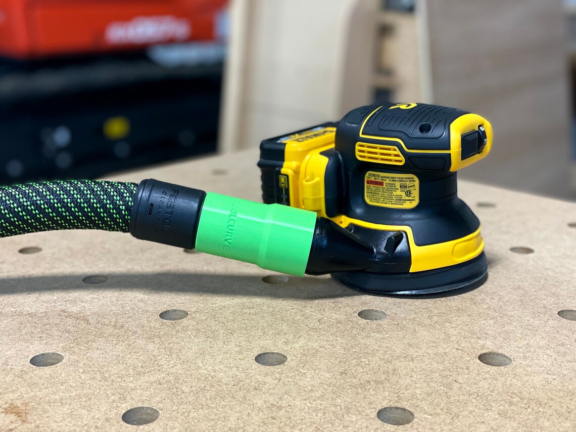 Festool Dust Extractor Vac Adapter For Dewalt Sander DCW200 Etsy