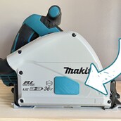 Makita Track Saw Dust Cover | 36V XPS01 Series