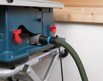 27mm Hose Adapter for Bosch Table Saw, Compatible with Festool 27mm Hose