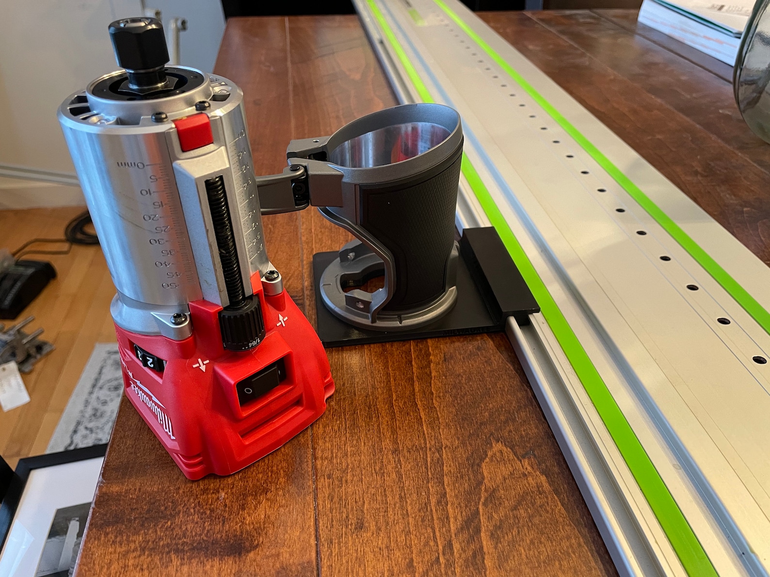 Milwaukee Router Adapter to Festool Track Saw Guide Rail M18 Etsy