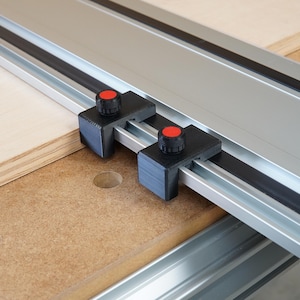 Milwaukee Guide Rail Drop Stops - Pair of 2 for Milwaukee Track Saw Guide Rails