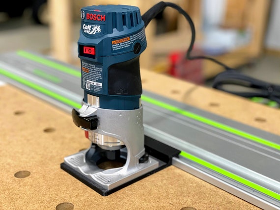 Bosch PR20EVS Oberfräser Adapter für Festool Spurensägen