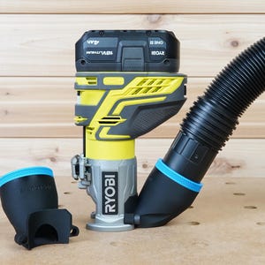 2 1/2&quot; Shop Vac Hose Adapter for Ryobi Router